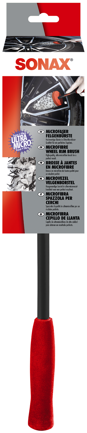 Microfaser Felgenbürste