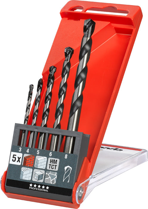Beton- und Steinbohrersatz ROCKER®  5-tlg.