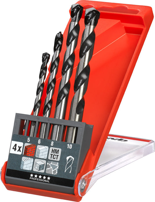 Beton- und Steinbohrersatz ROCKER® 4-tlg.