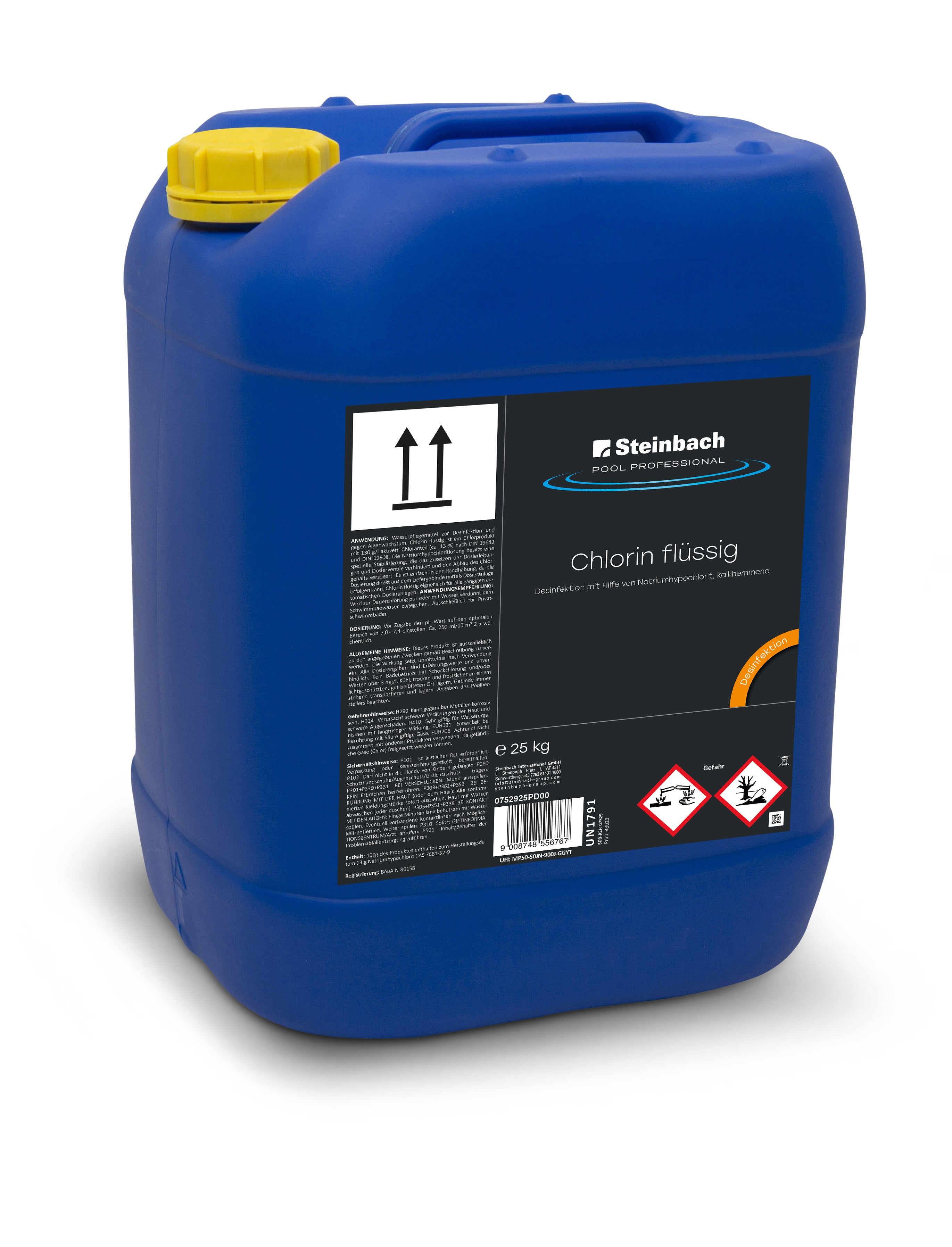 Chlorin flüssig, 25 l