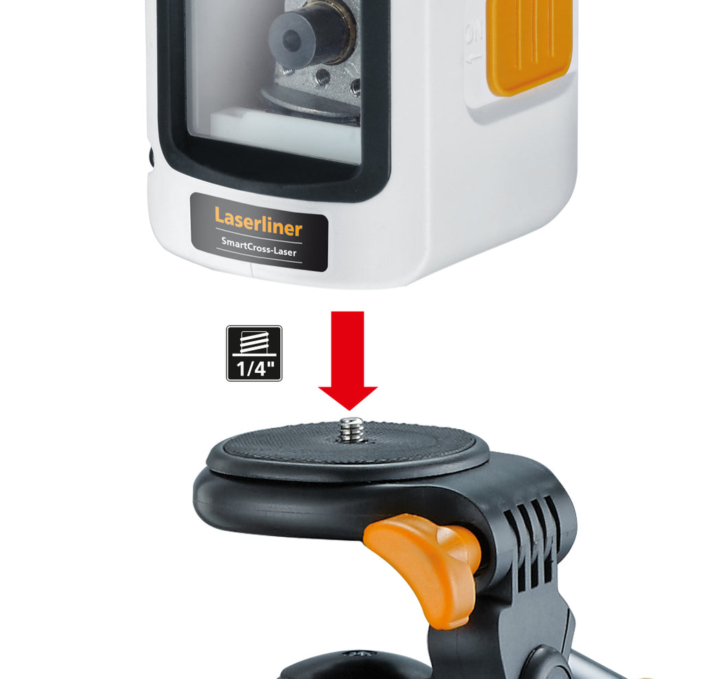 Kreuzlinienlaser SmartCross-Laser Set 150 cm