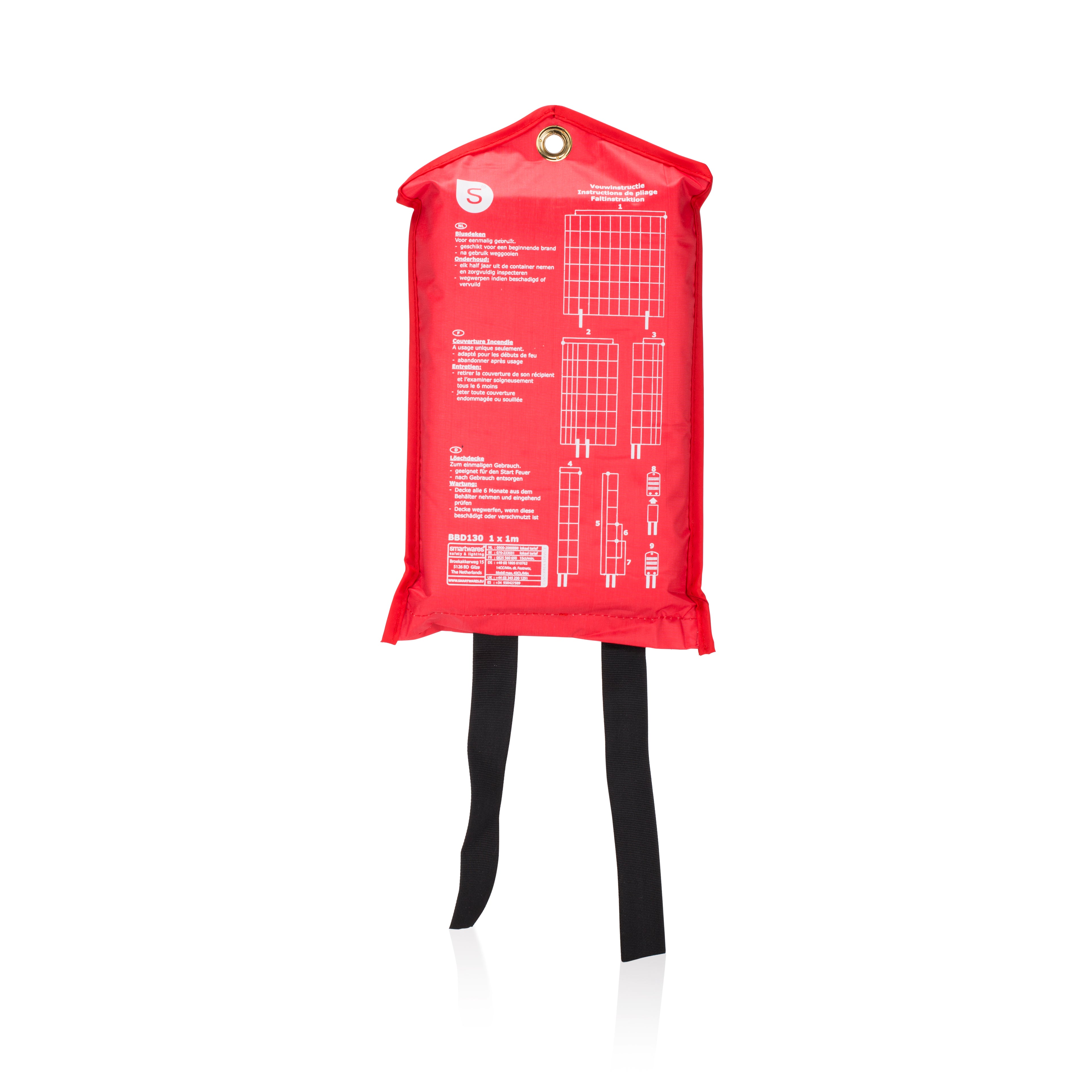 Feuerlöschdecke BBD130 1 x 1 m