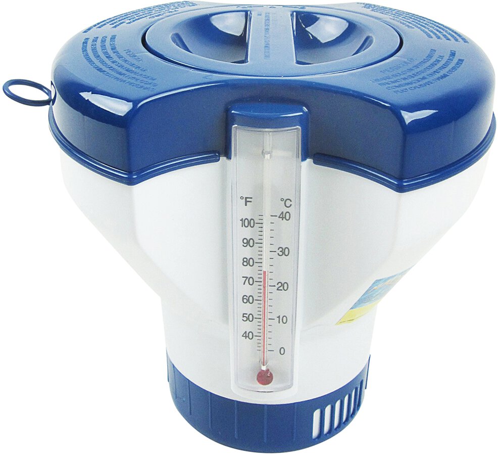 Dosierschwimmer mit Thermometer