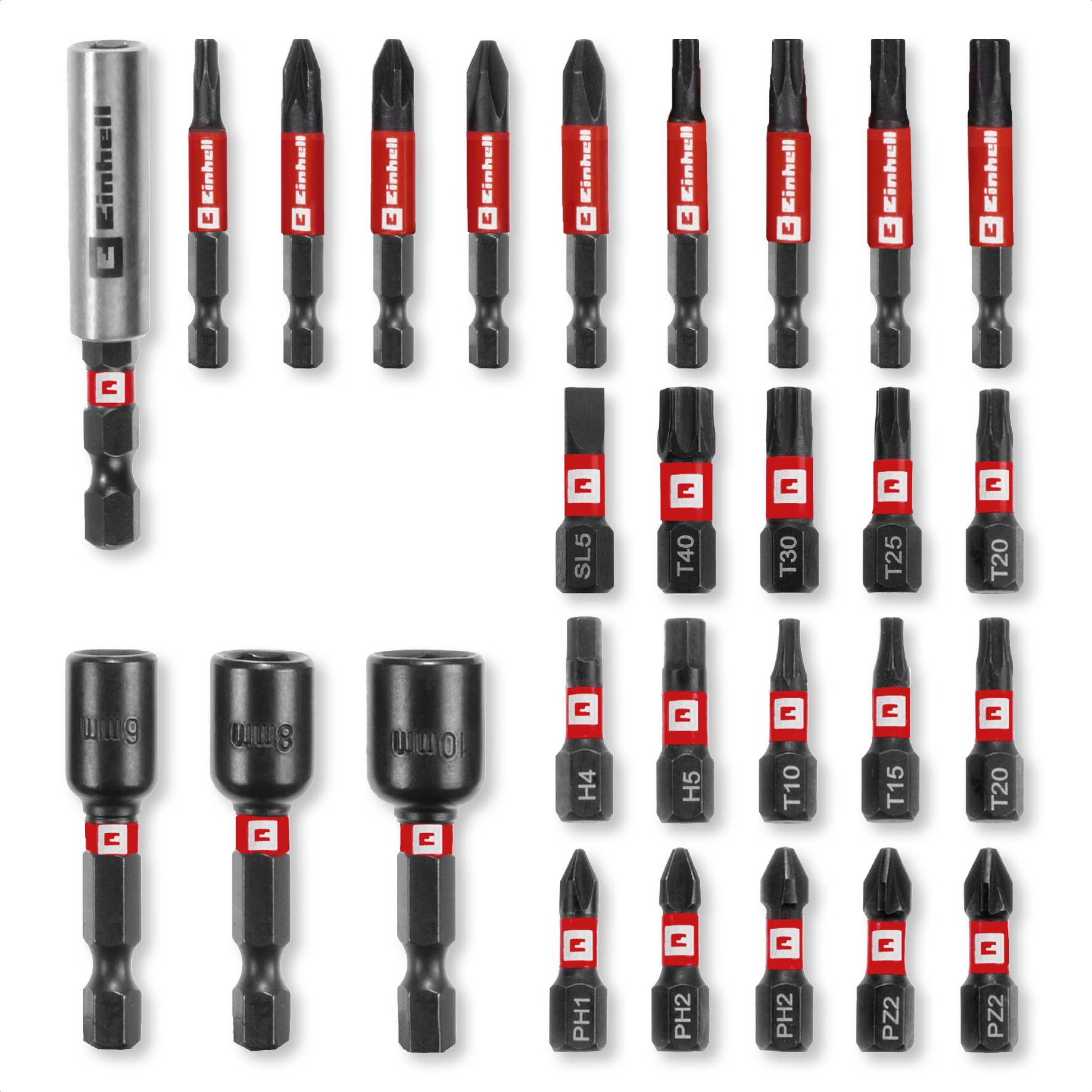 S-CASE 28-tlg. schlagfestes Bit-Set