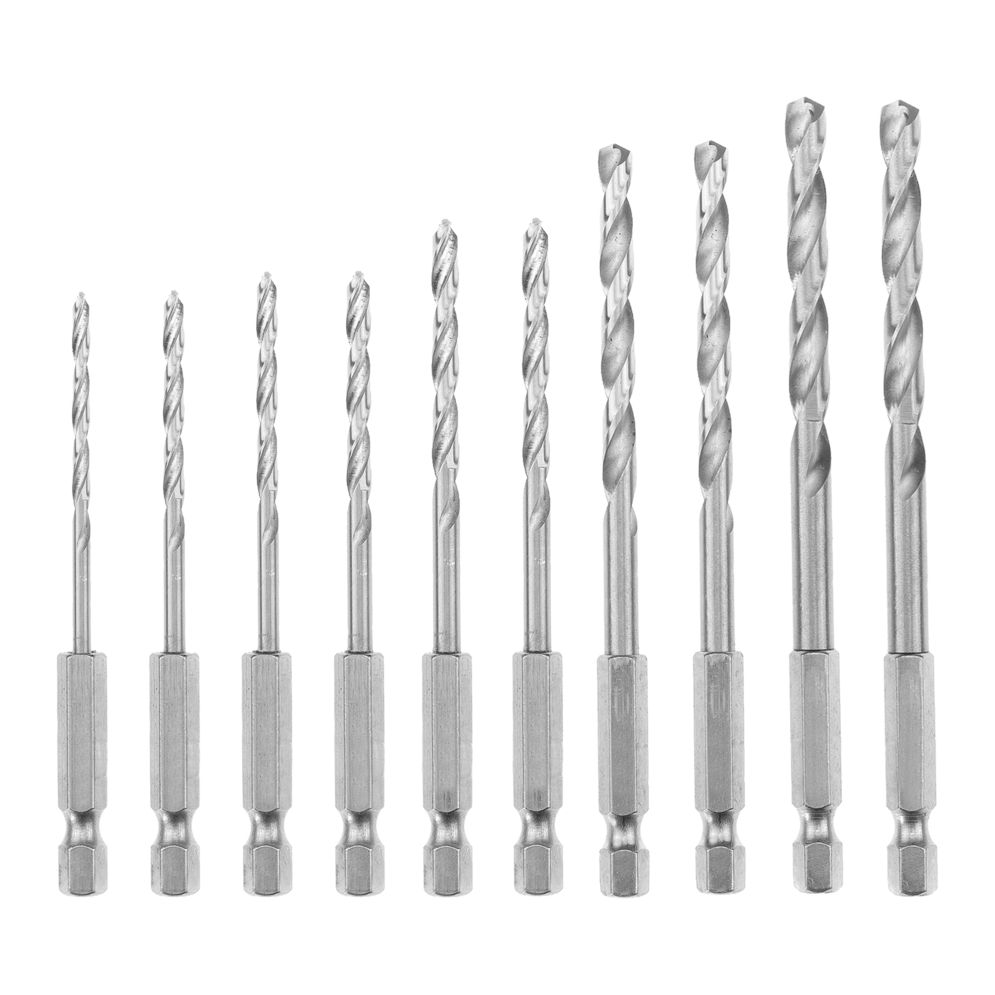S-CASE Metallbohrer-Set, 10-tlg.