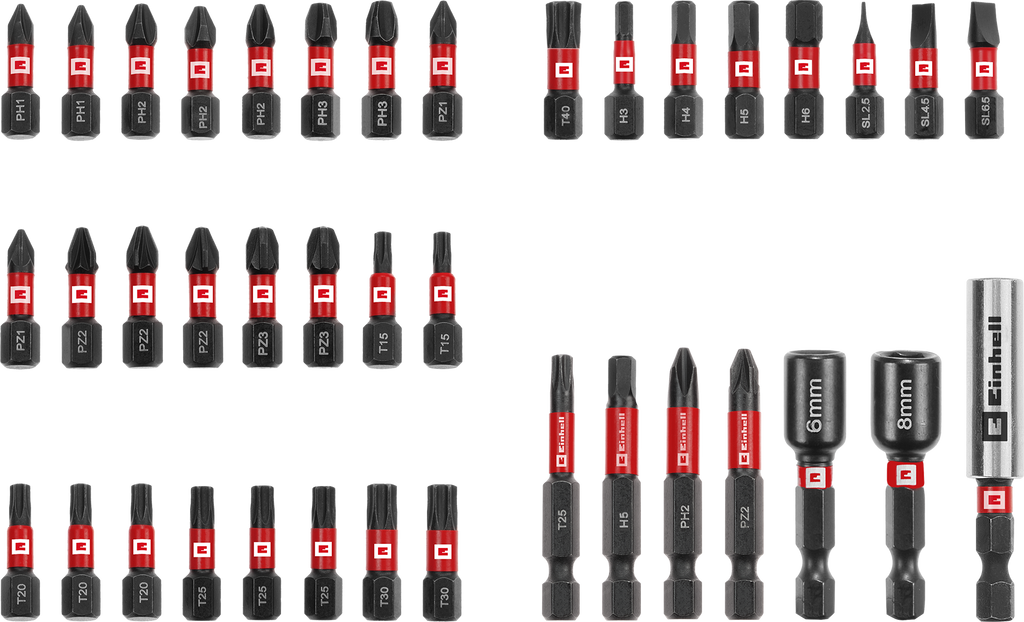 M-CASE Impact-Bit-Set, 39-tlg.