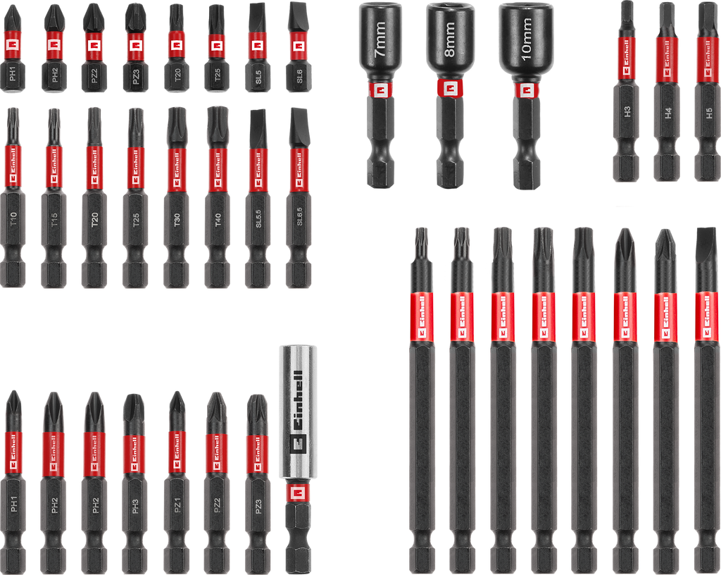 M-CASE 38-tlg. Impact-Bit-Set
