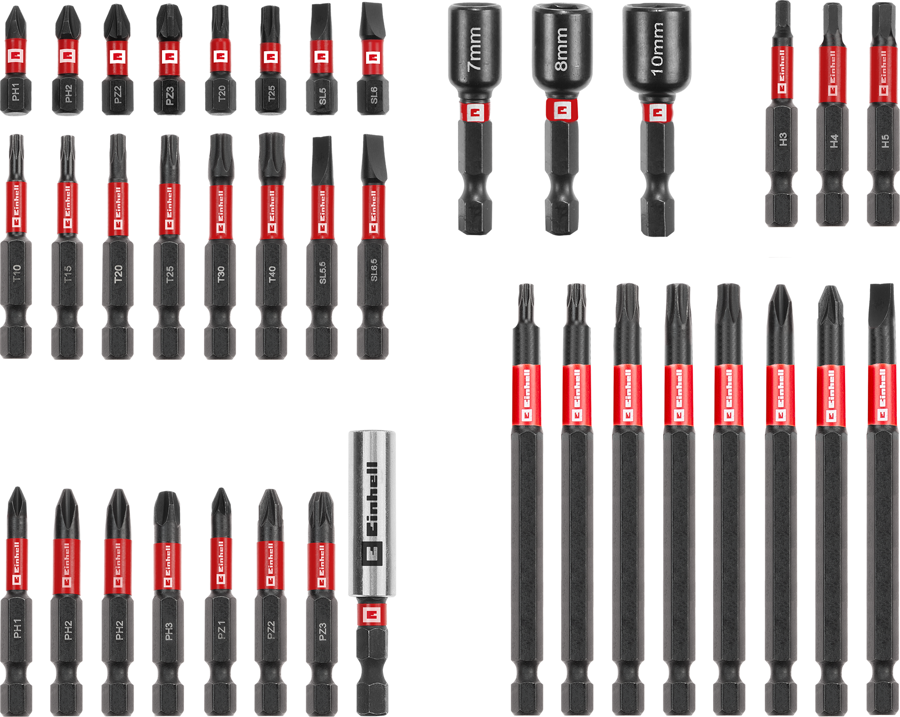 M-CASE 38-tlg. Impact-Bit-Set