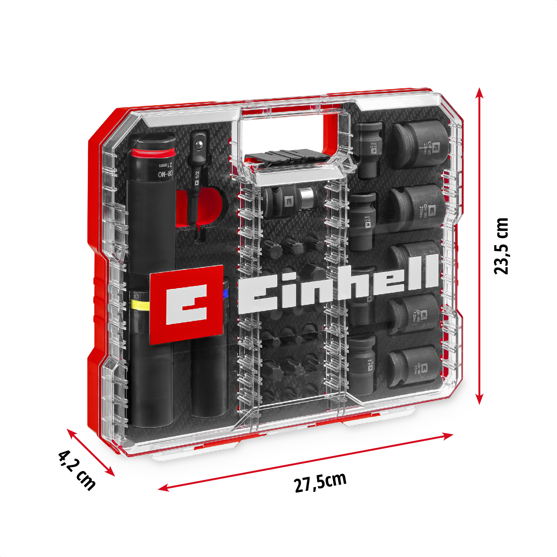 XL-CASE KFZ-Impact-Stecknuss- und Bit-Set, 32-tlg.