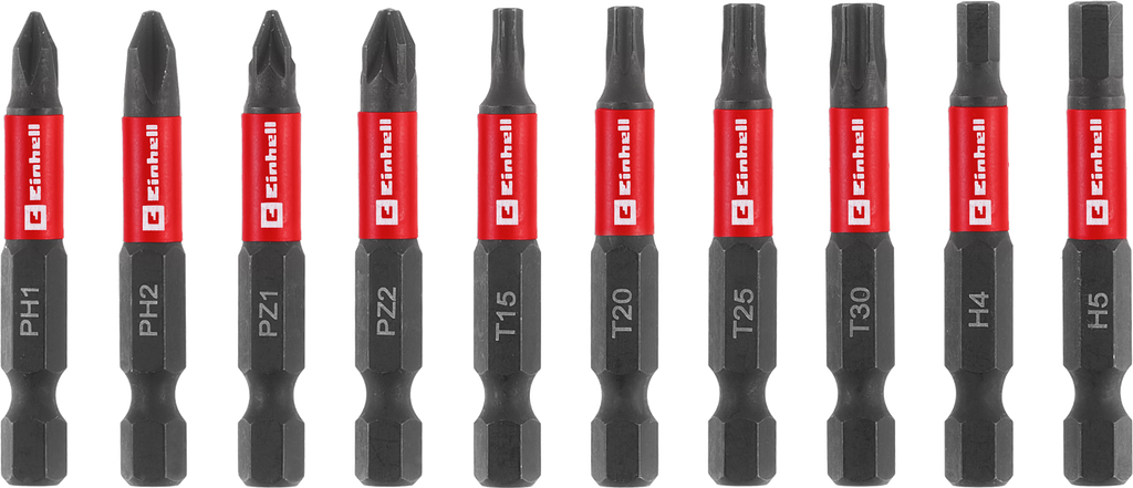 Impact-Bit-Set im Taschenformat mit Karabiner, 10-tlg.