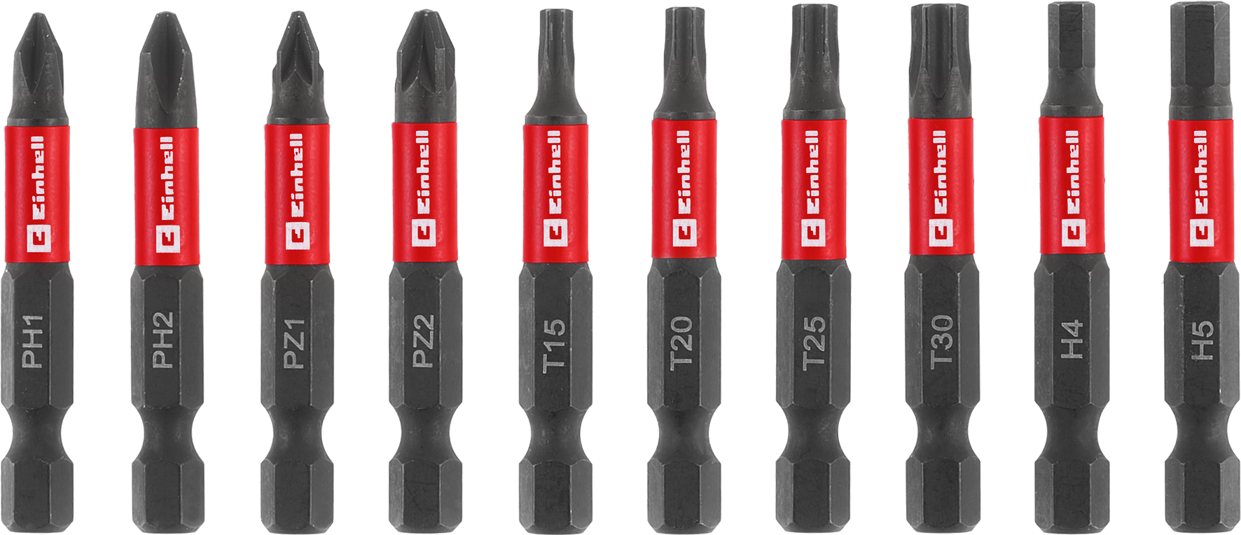Impact-Bit-Set im Taschenformat mit Karabiner, 10-tlg.