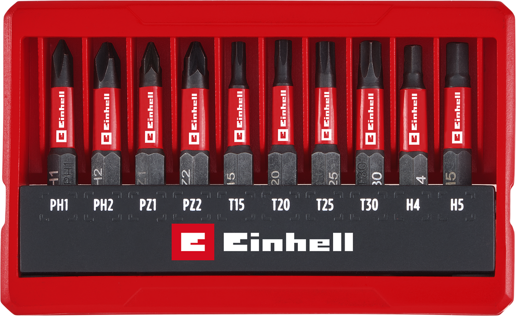 Impact-Bit-Set im Taschenformat, 10-tlg.