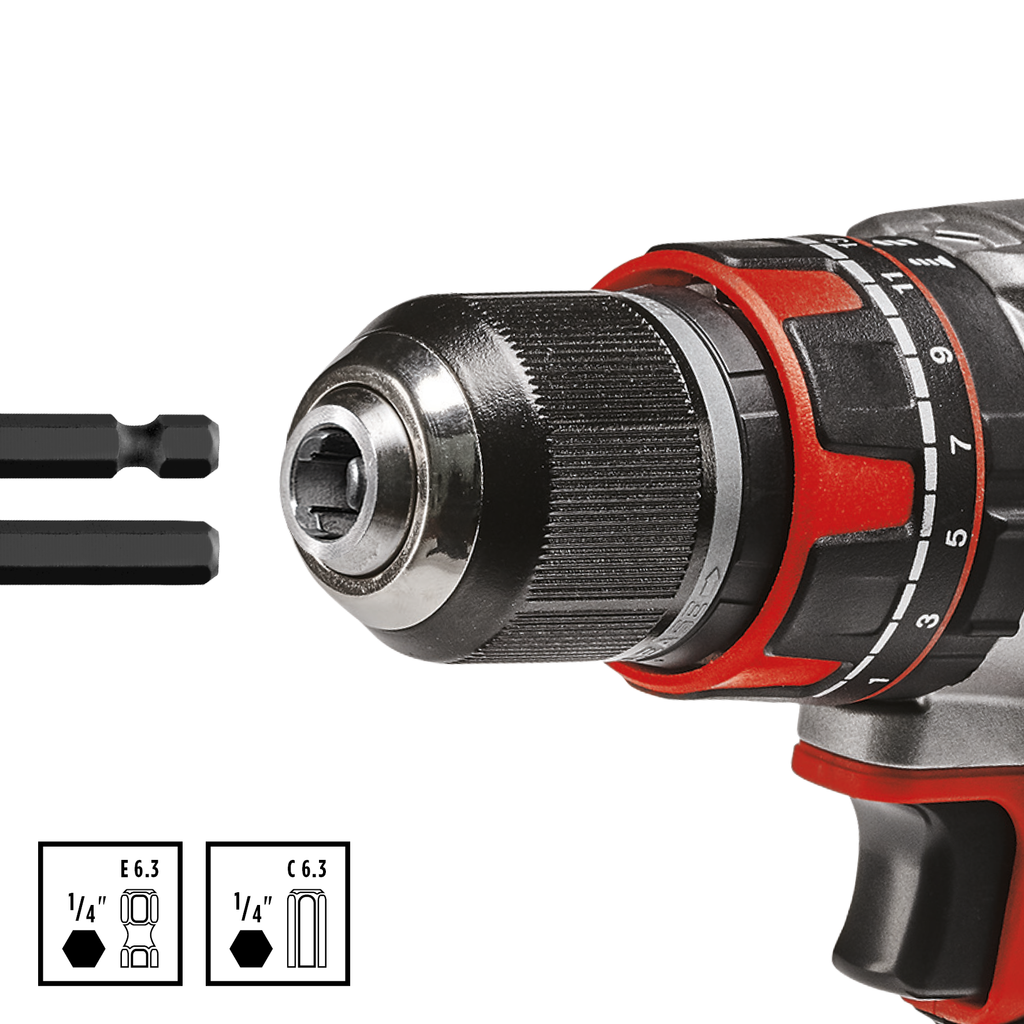 Einhell XS-CASE 21-tlg. Bit- und Steckschlüssel-Set