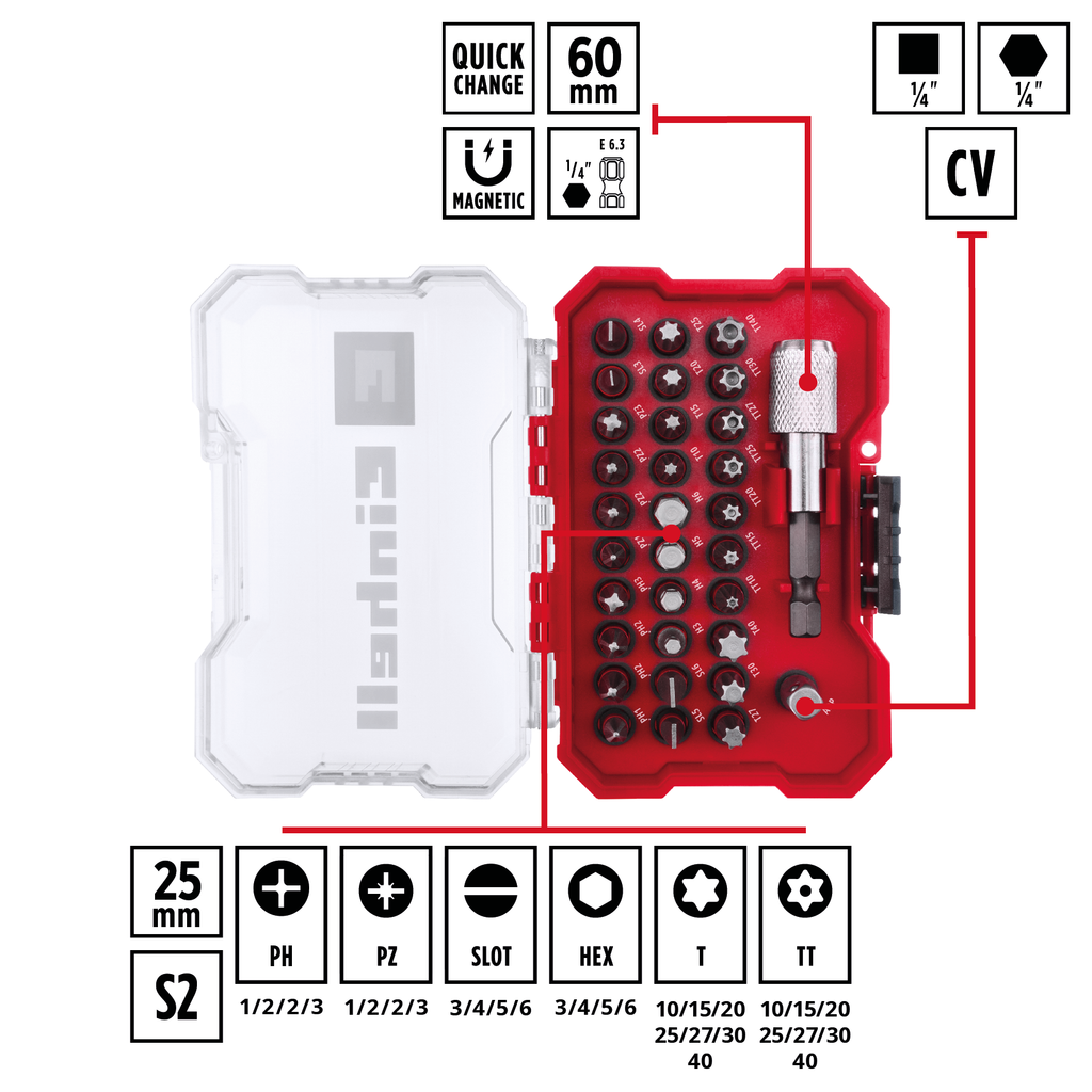 Bitsatz 32-tlg.