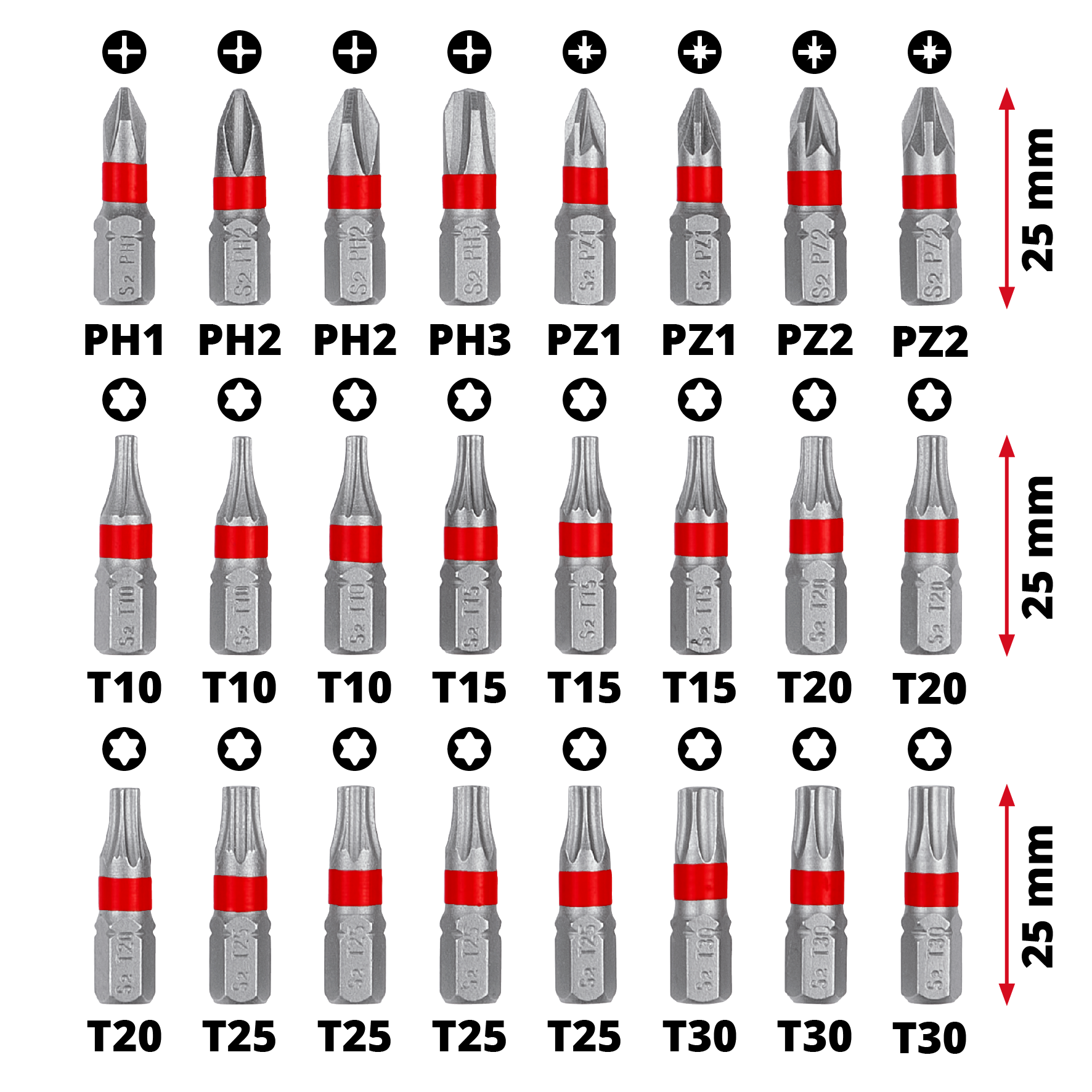 Bitsatz 42-tlg.