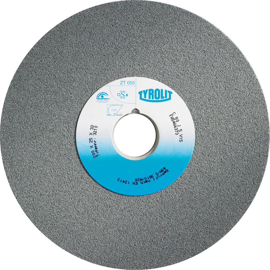 Silicium-Carbid-Schleifscheibe 175 x 20 x 32 mm Ø K 80
