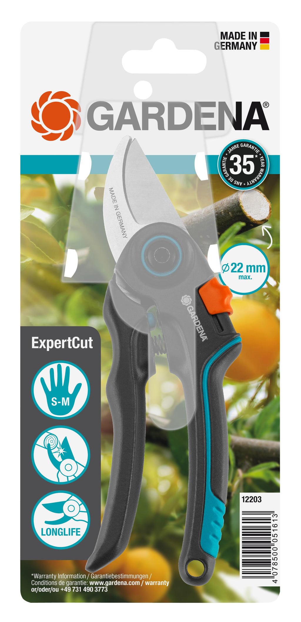Gartenschere ExpertCut-Aktion