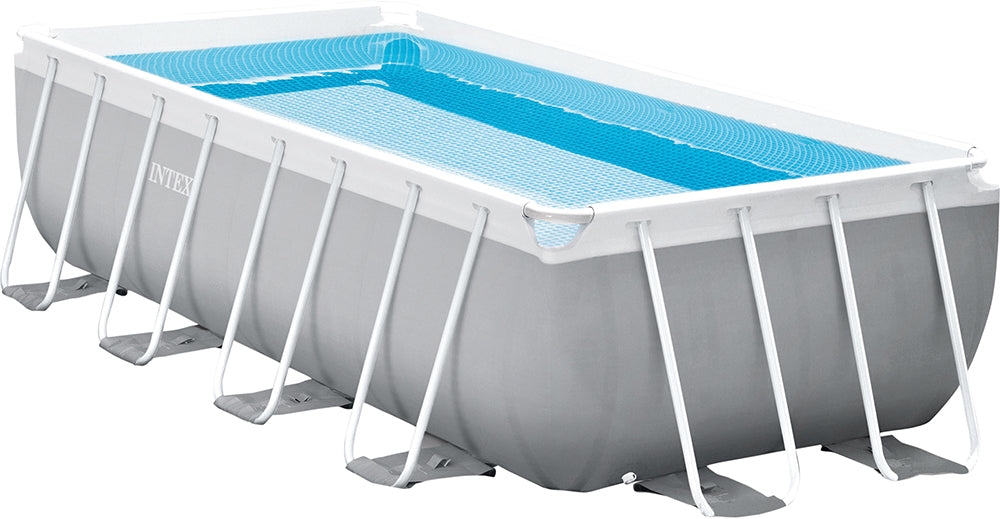 Stahlrahmen-Pool Prism Quadra 488 x 244 x 107 cm