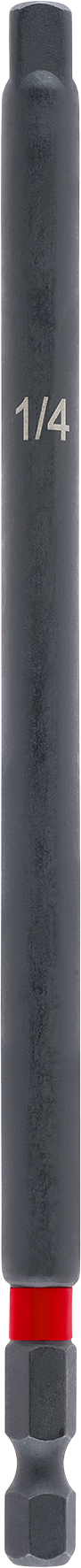 Impact-Steckschlüssel-Adapter mit 1/4" E 6.3 Schaft, 150 mm, 1/4“