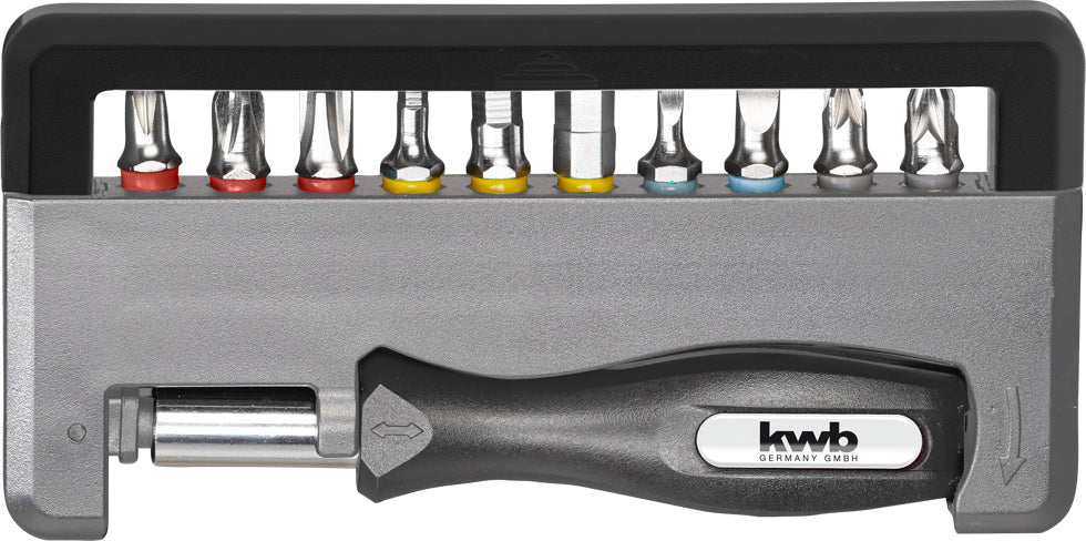 INDUSTRIAL STEEL Standard Bit-Box, 12-tlg.