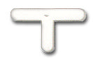 200 Stk. Bodenleger-T-Stücke 4 mm