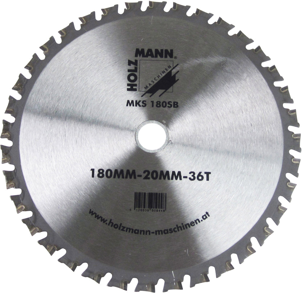 HM-Sägeblatt MKS 180 x 20 mm, 36 Zähne