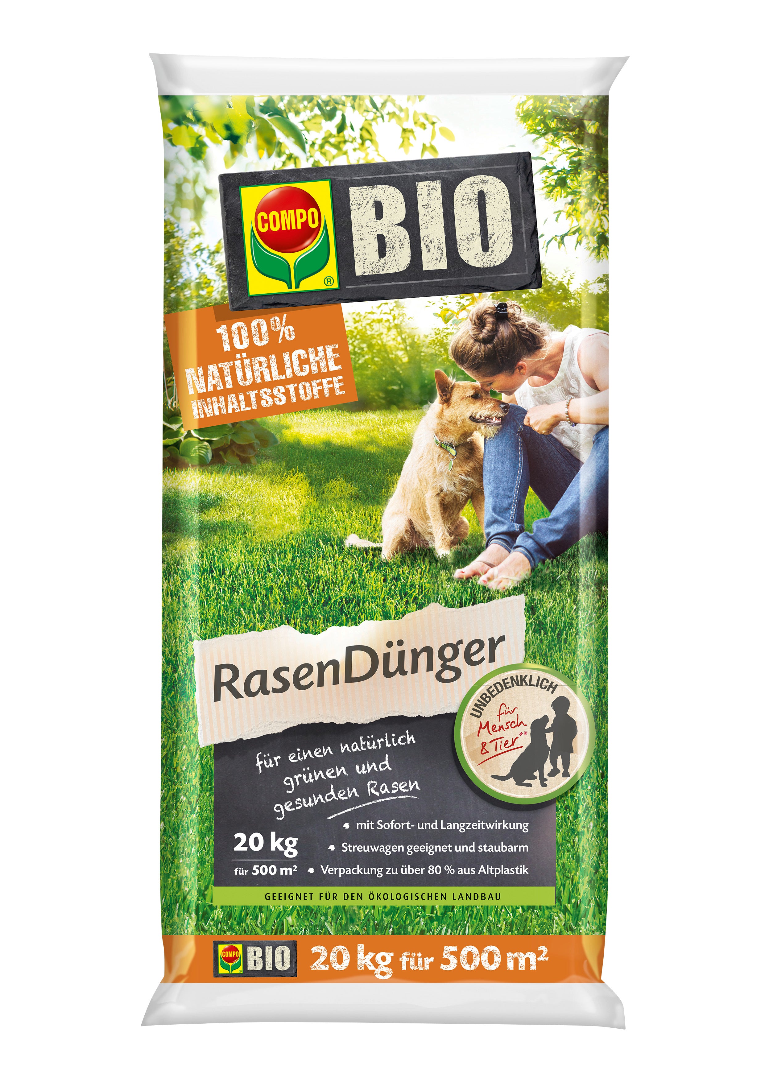 BIO Rasendünger 20kg
