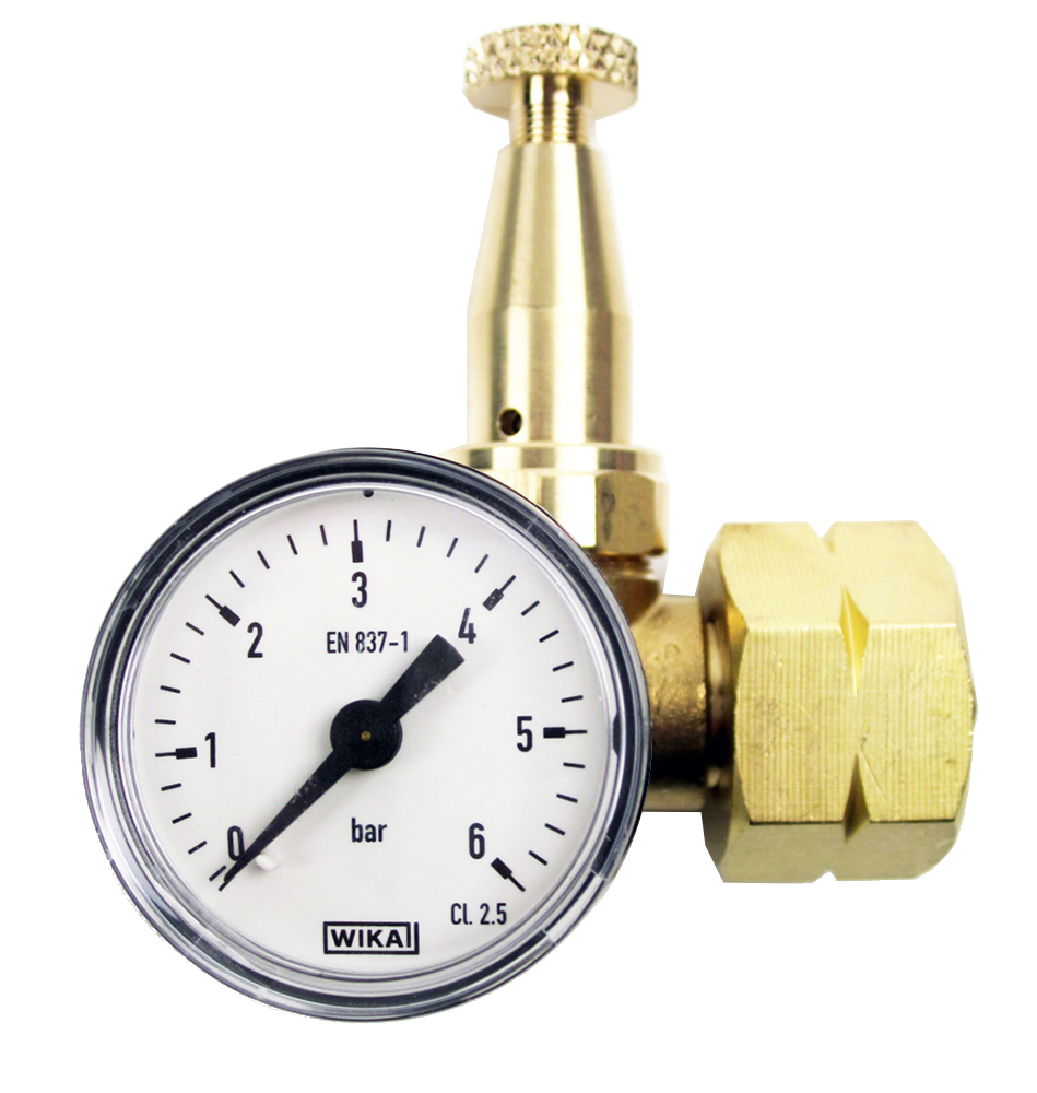 Propan-Kleindruckregler mit Manometer