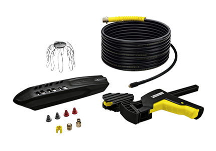 Dachrinnen- und Rohrreinigungs-Set