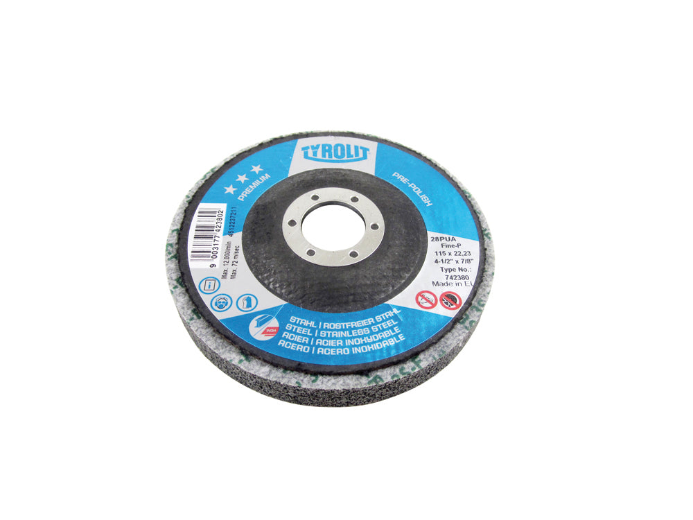 Premium-Vorpolierscheibe 115 mm Ø