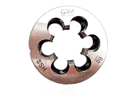 Schneideisen withworth G 1"
