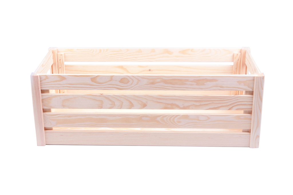 Holzkiste mit Steckmontage  690x295x235