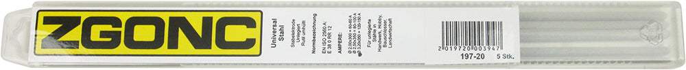 5 Universal-Elektroden für Stahl 3,2 x 350 mm