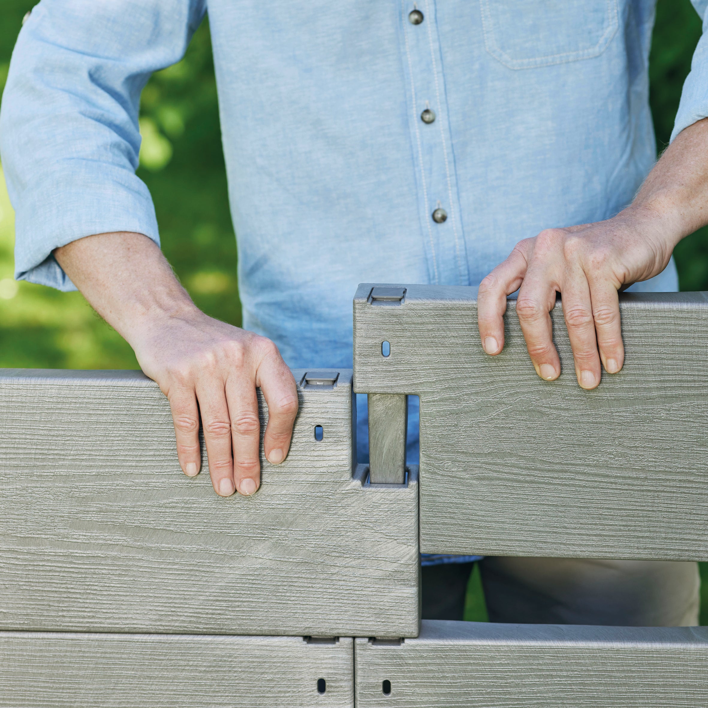 Hochbeet Timber Grund- und Aufbau-Set