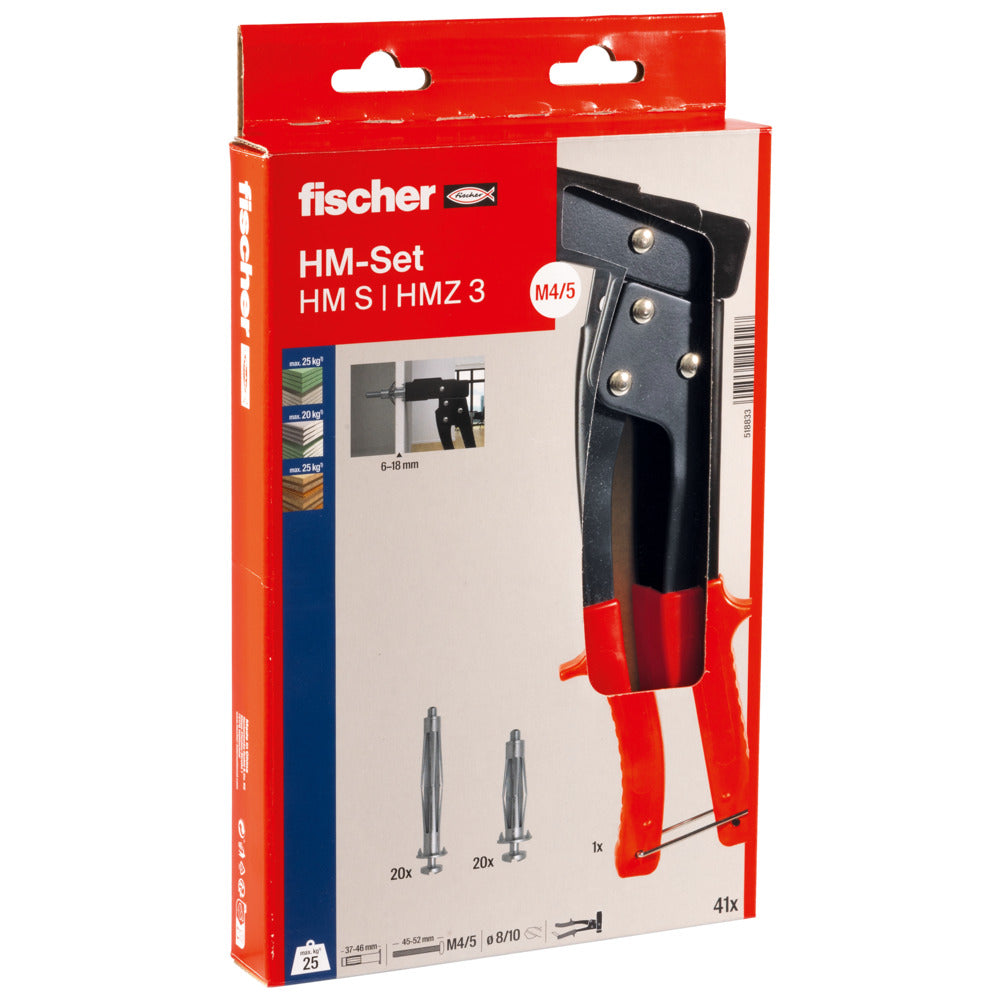 Hohlraumdübel-Zangen-Set 41-tlg.