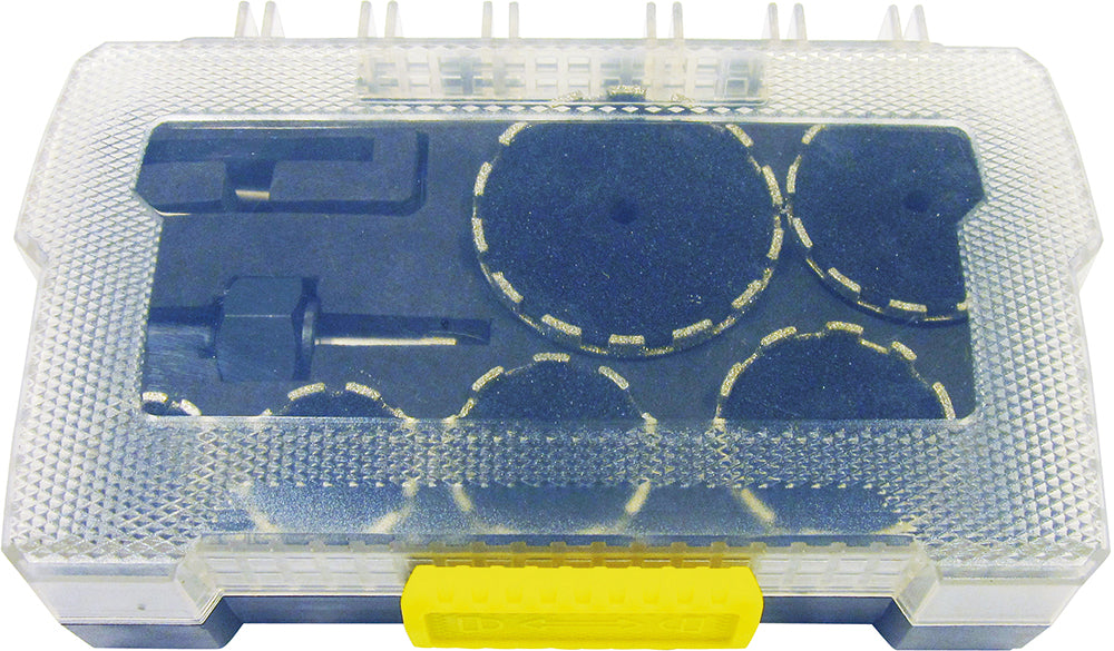 Diamant-Bohrkronen-Set 9-tlg.