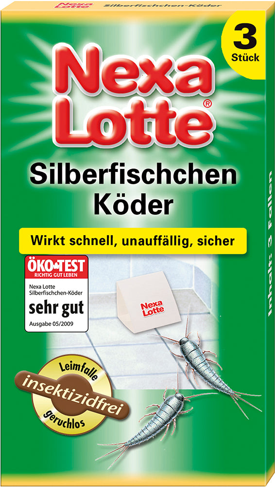 3 Silberfischchenköder