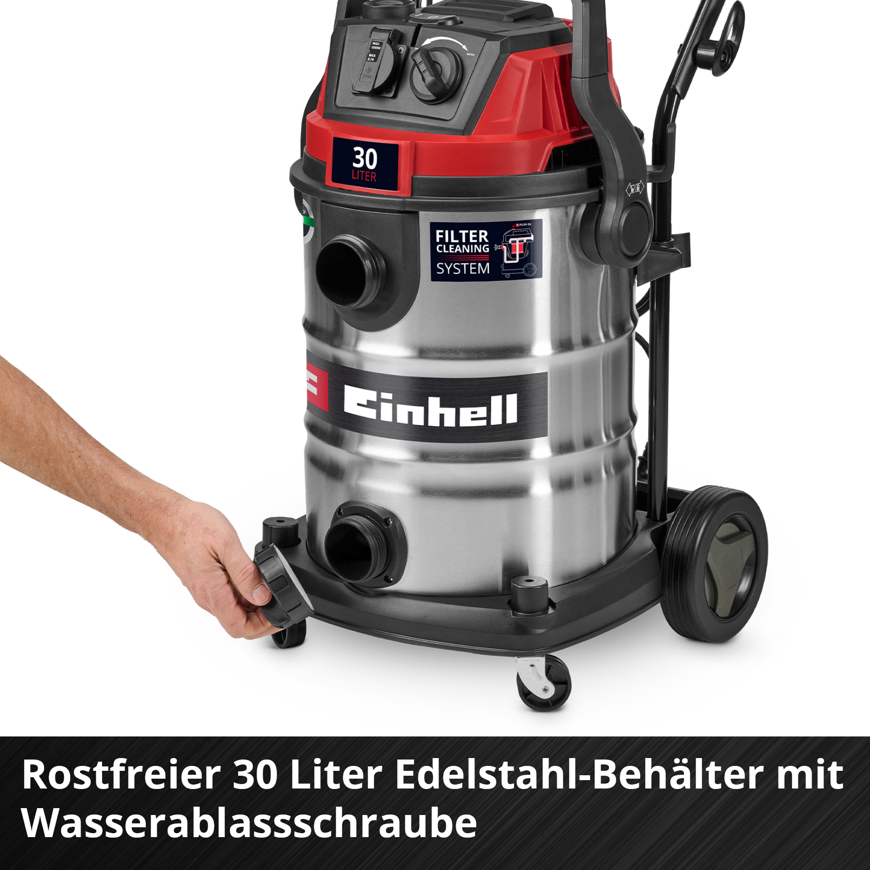 Nass- und Trockensauger TE-VC 3080 SACL