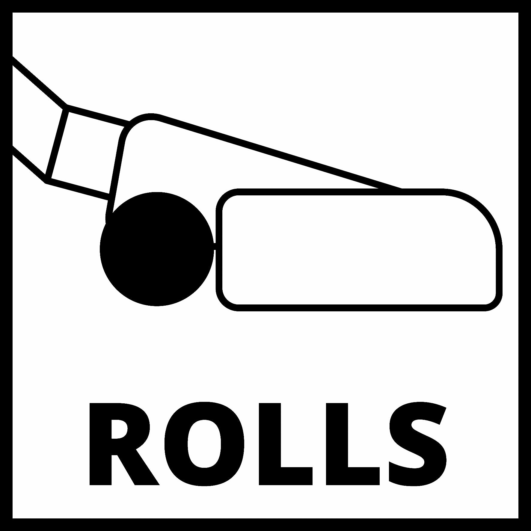 Bodendüse mit Rollen