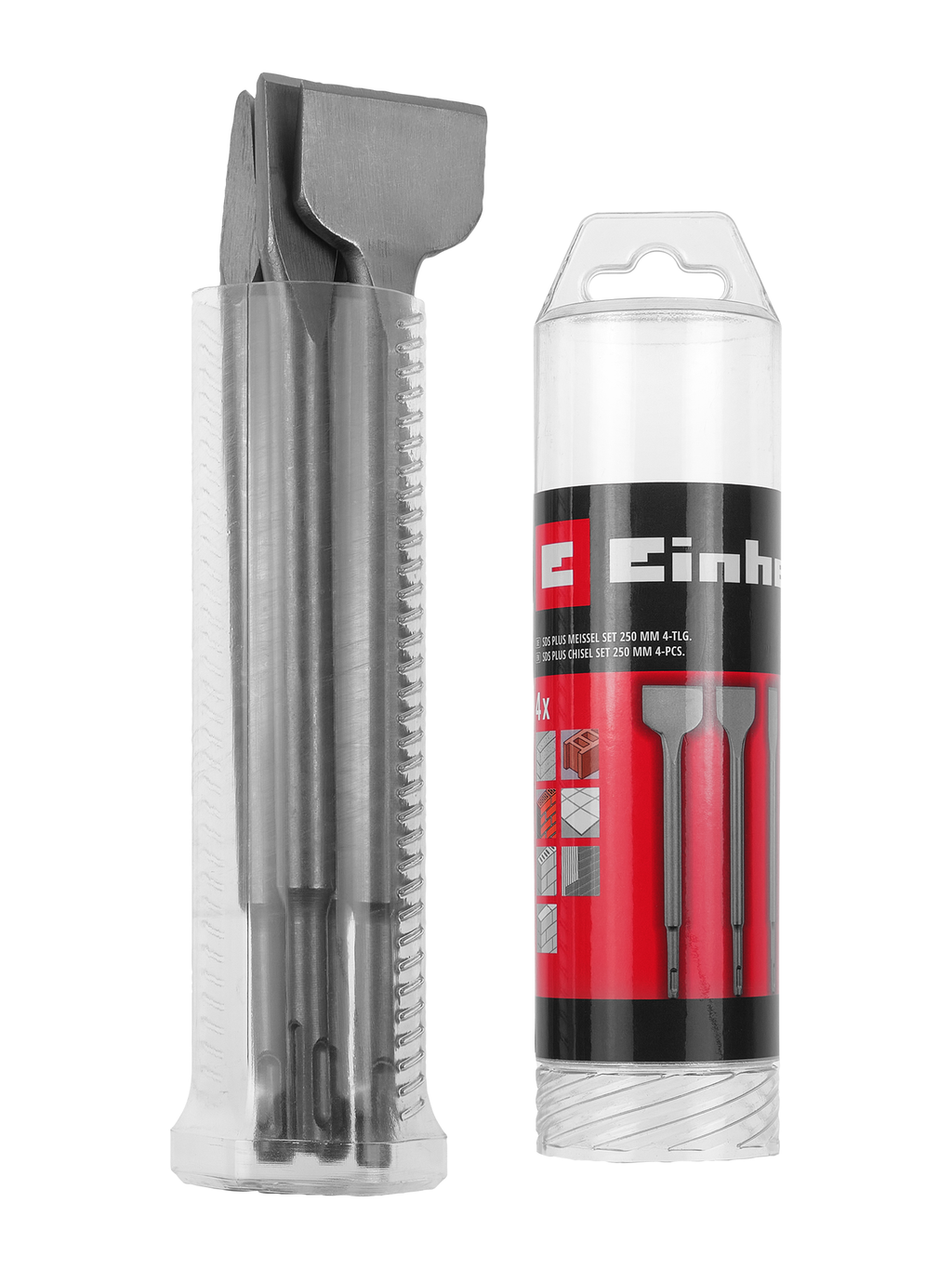 Expert SDS Plus Meißel-Set, 4-tlg., 250 mm