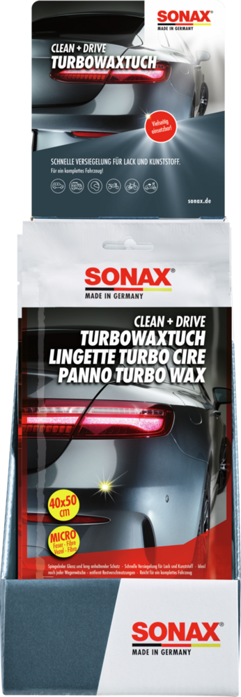 Turbo-Wax-Tuch Clean & Drive