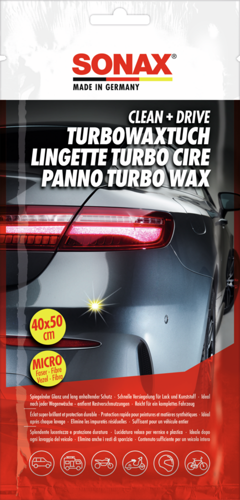 Turbo-Wax-Tuch Clean & Drive