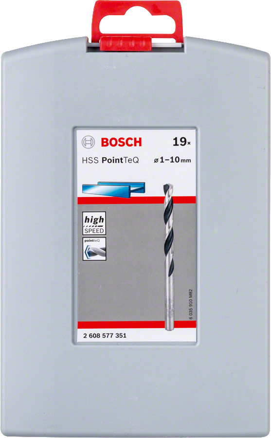 HSS-Spiralbohrersatz PointTeQ 19-tlg.