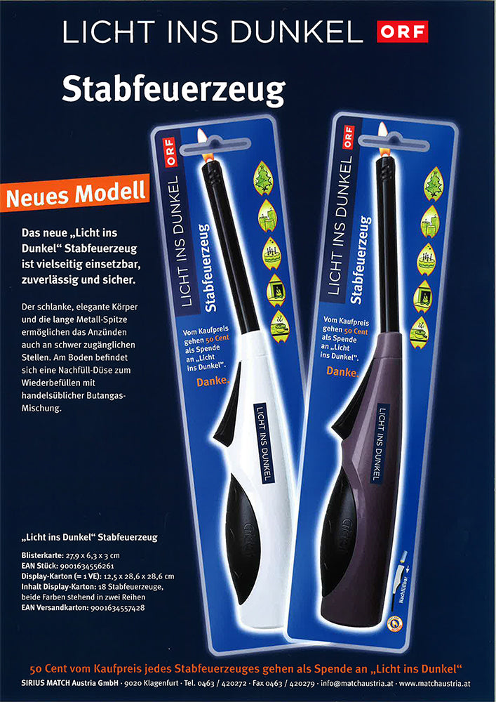 Stab-Feuerzeug