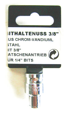 Bithaltenuss 3/8" für 1/4"-Bits