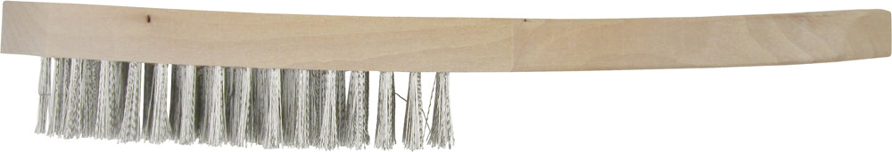 Hand-Drahtbürste mit Holzkörper