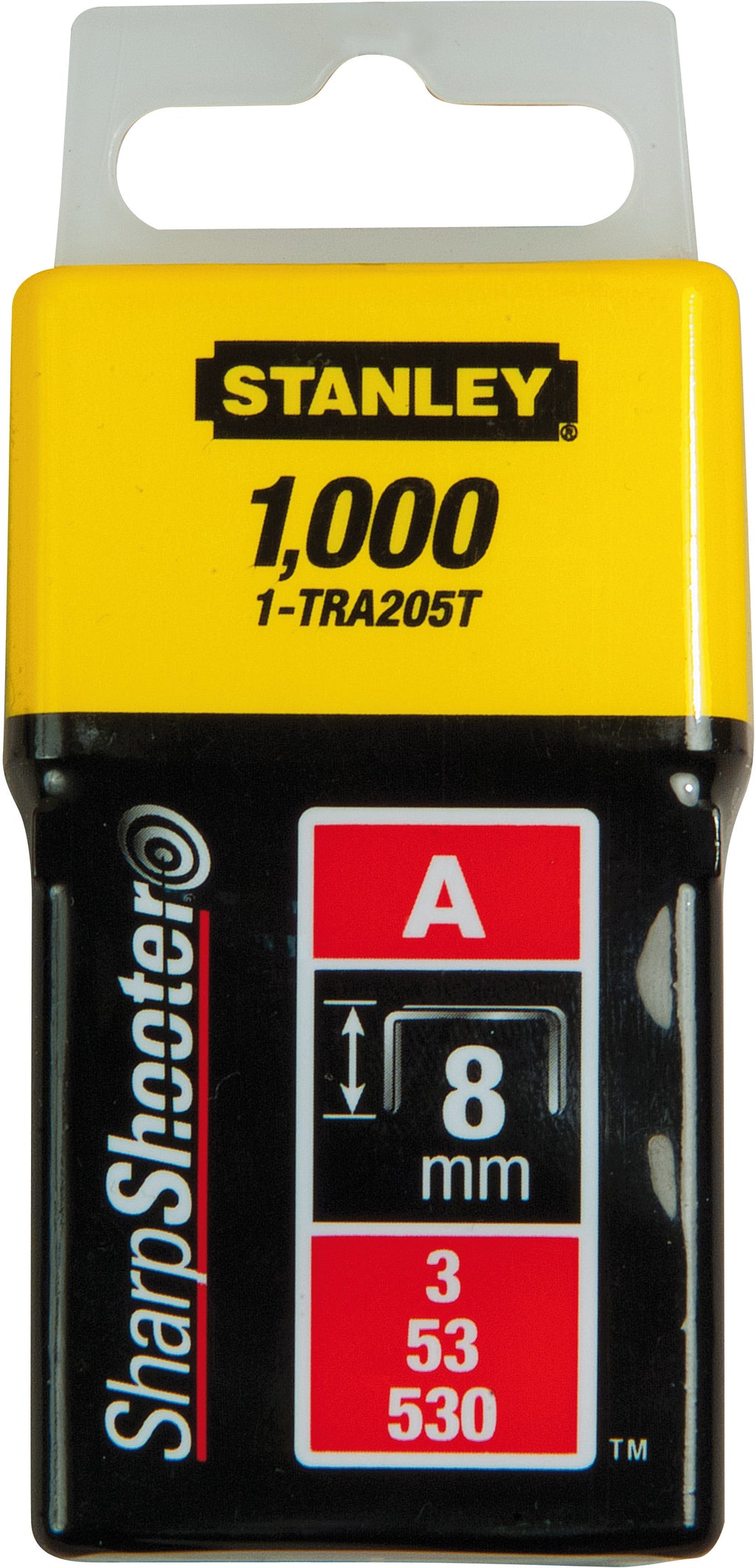 Klammern 8 mm/ 1.000 Stk.