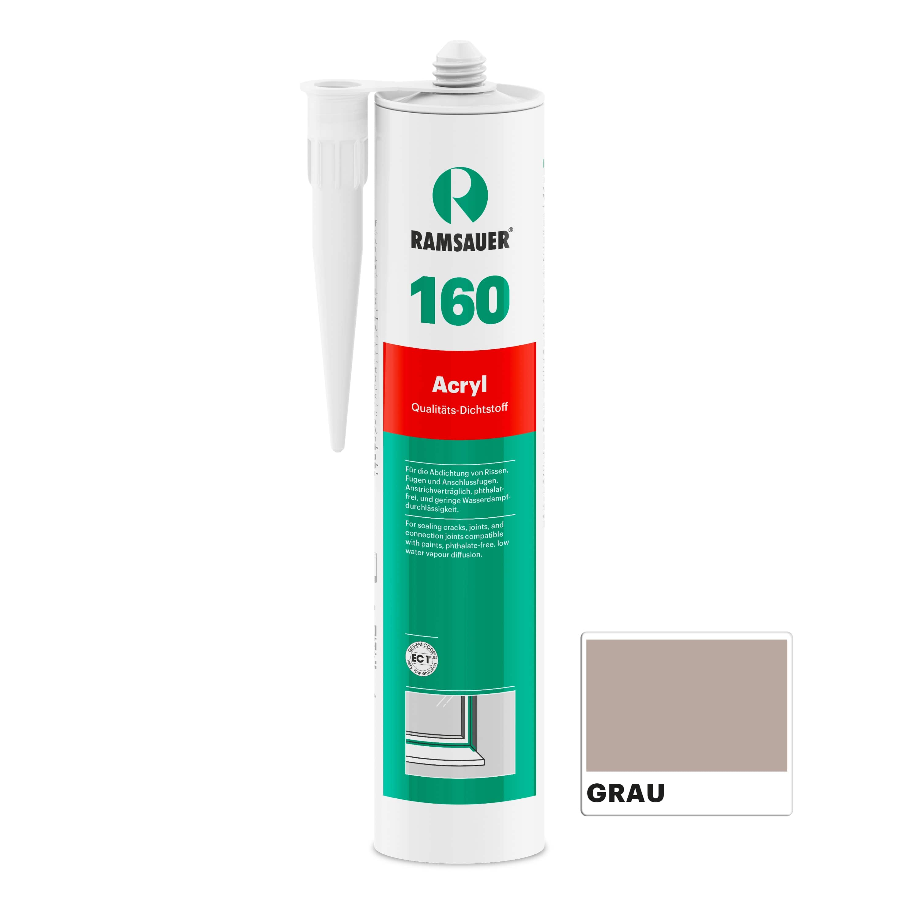 Acryl-Industrie-Dichtmasse grau 310 ml