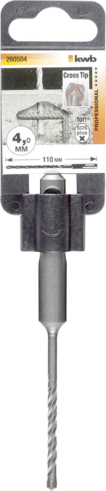 Nuthammerbohrer Cross-Tip 4 x 110 mm