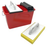 Fliesenleger-Waschset 5 tlg.